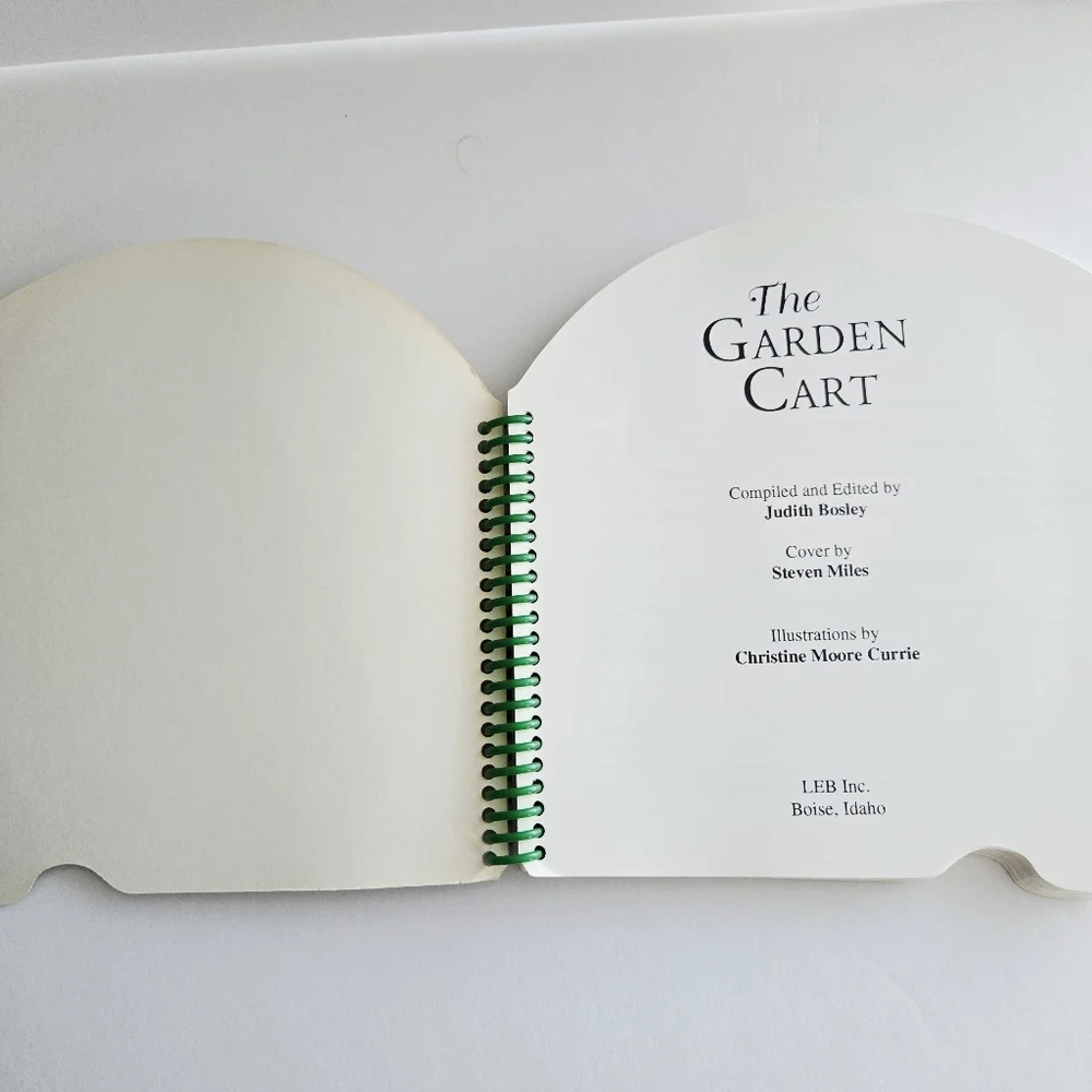 The Garden Cart The Grand Cookbook Series Judith Bosley 1994 Vegetarian